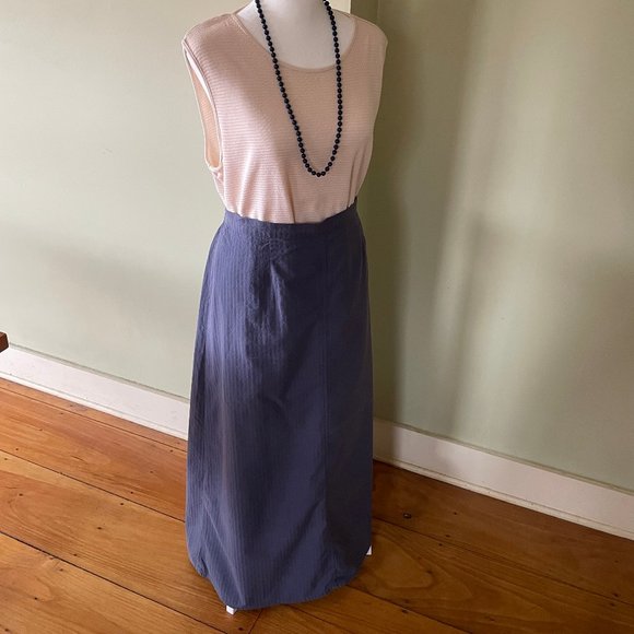 Flax Purple Maxi Skirt - Picture 8 of 11